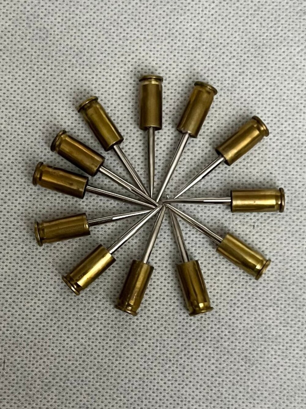 Push Pins Made From Real Bullet Casings